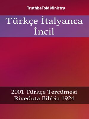 cover image of Türkçe İtalyanca İncil